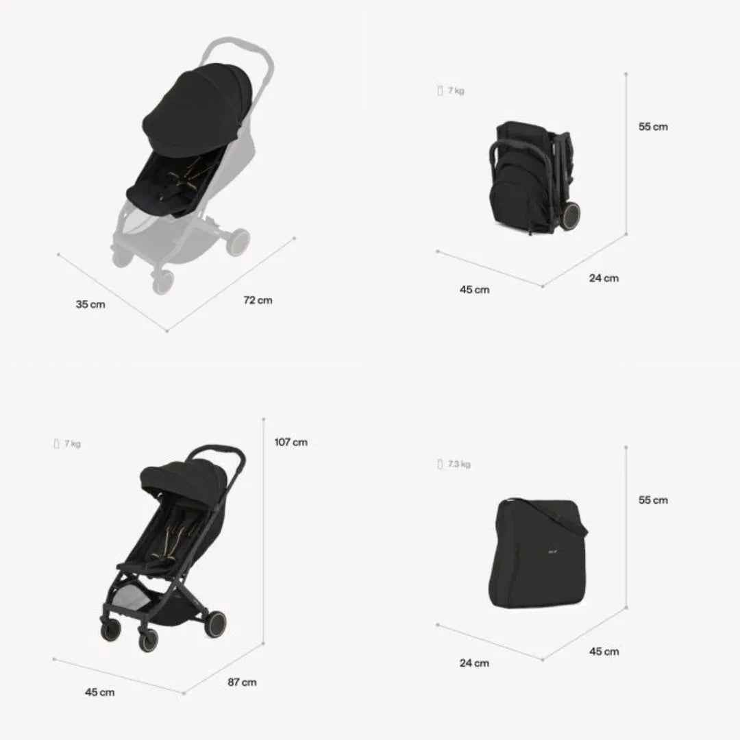 Anex® Stroller Air-X² (0-22kg) Nero - Image 3