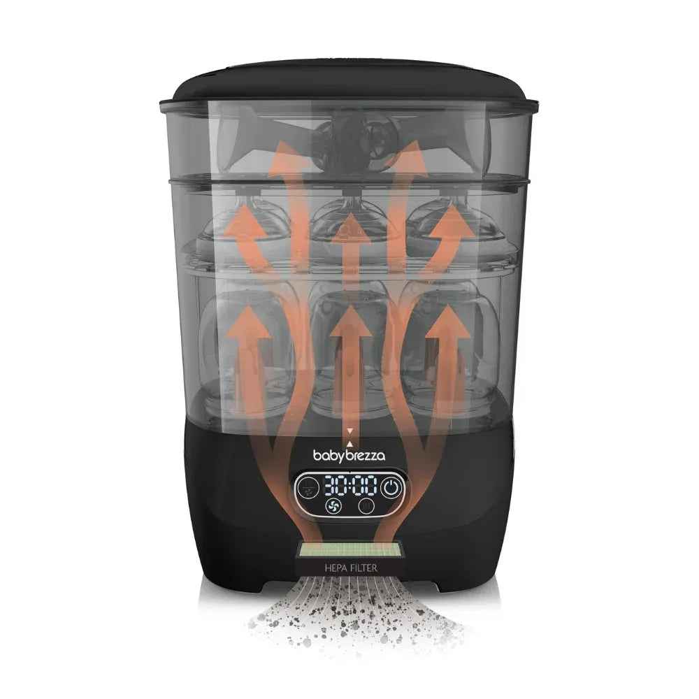 Baby Brezza® Baby Bottle Sterilizer and Dryer Advanced Black - Image 5