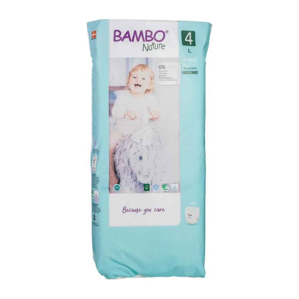 Bambo Nature® Diaper pants Maxi Size 4 (7-14 kg) 40 pcs. - Image 2