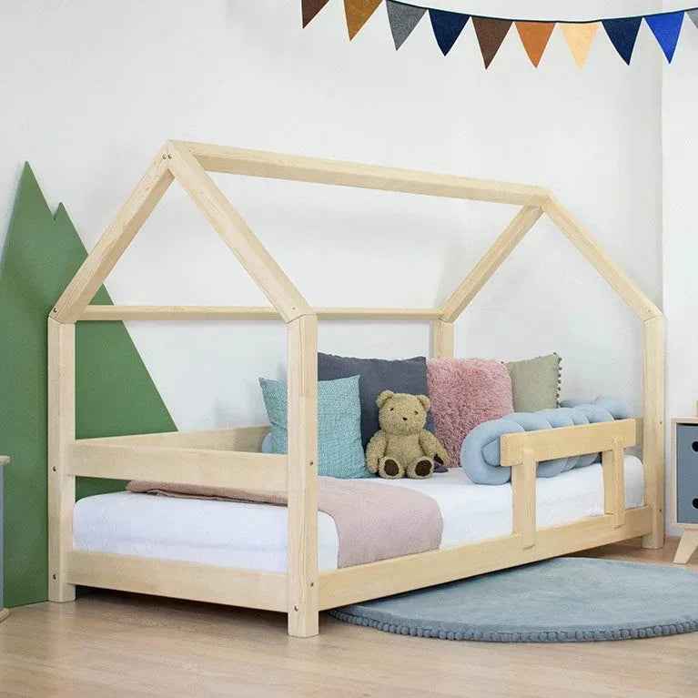 Benlemi® Children's House Bed TERY with Firm Bed Guard - Image 2