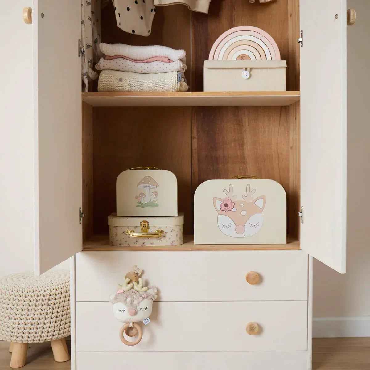 Bieco® 3-Piece Suitcase Set Ella Vintage Flowers - Image 6