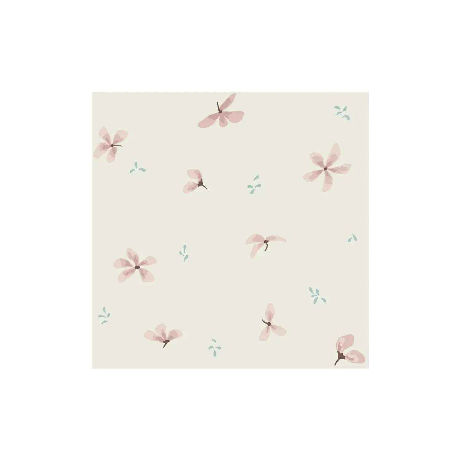 CamCam® Baby Bedding Set 70x100 Windflower Creme - Image 2