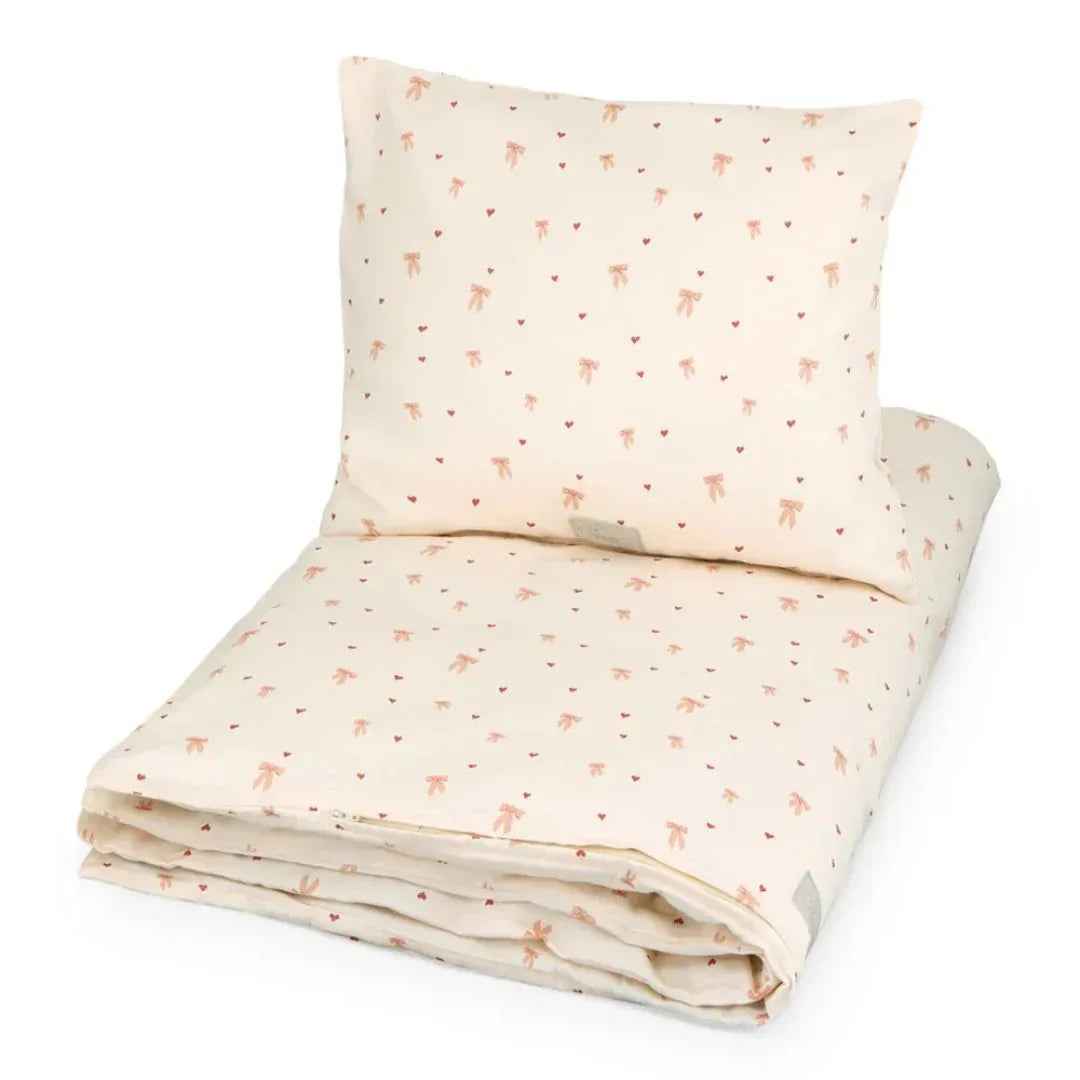 CamCam® Danish Junior Bedding GOTS Bows Junior 100x140, 45x40