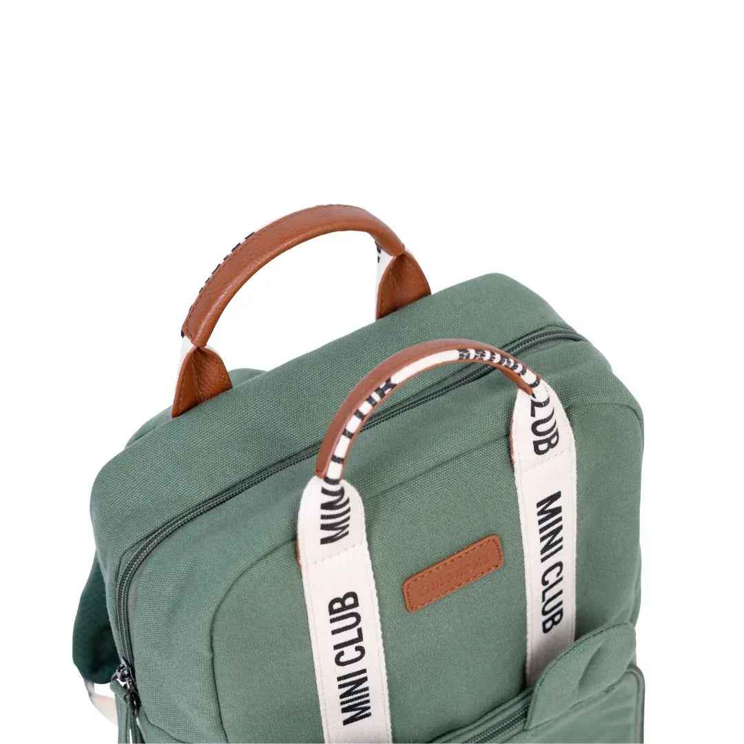 Childhome® Mini Club Kids Backpack Signature Green - Image 5