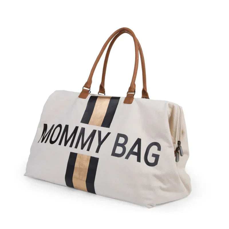 Childhome® Mommy Bag Canvas Black/Gold - Image 3