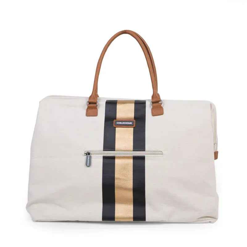 Childhome® Mommy Bag Canvas Black/Gold - Image 4