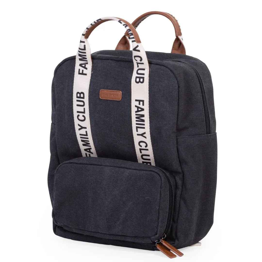 Childhome® Nursery Backpack Family Club Signature Black - Image 3