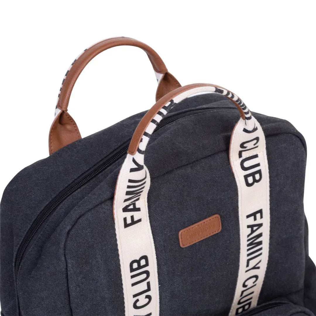 Childhome® Nursery Backpack Family Club Signature Black - Image 7