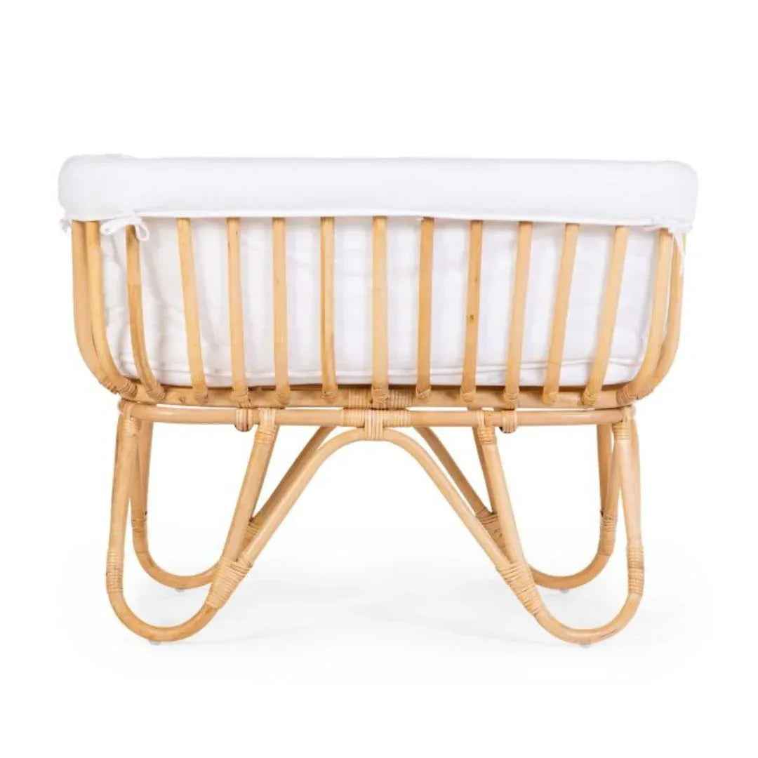 Childhome® Rattan Cradle with Liner - Image 2