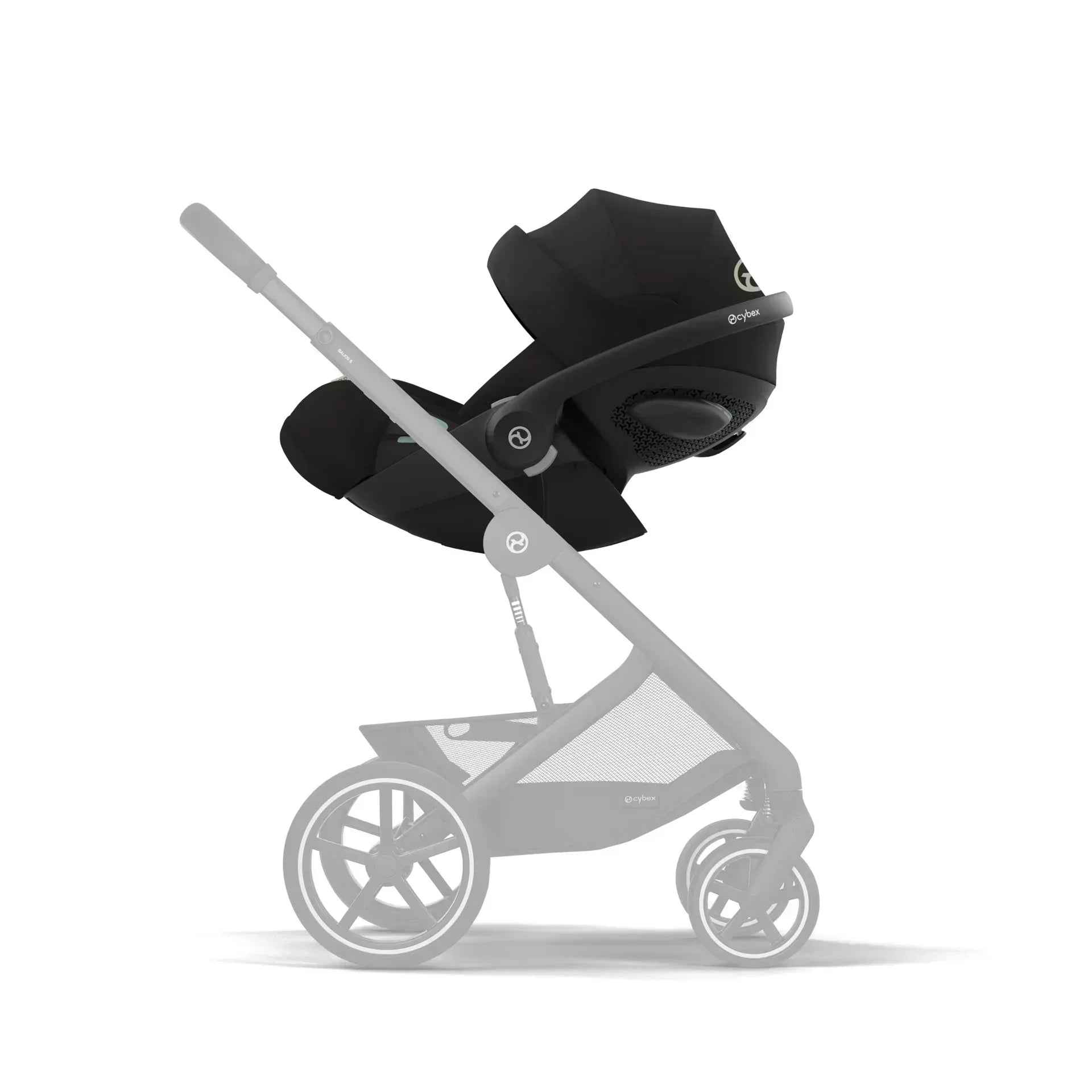Cybex® 4in1 Stroller Balios S Lux + Carry Cot + Cloud G Car Seat + Base G Moon Black - Image 6
