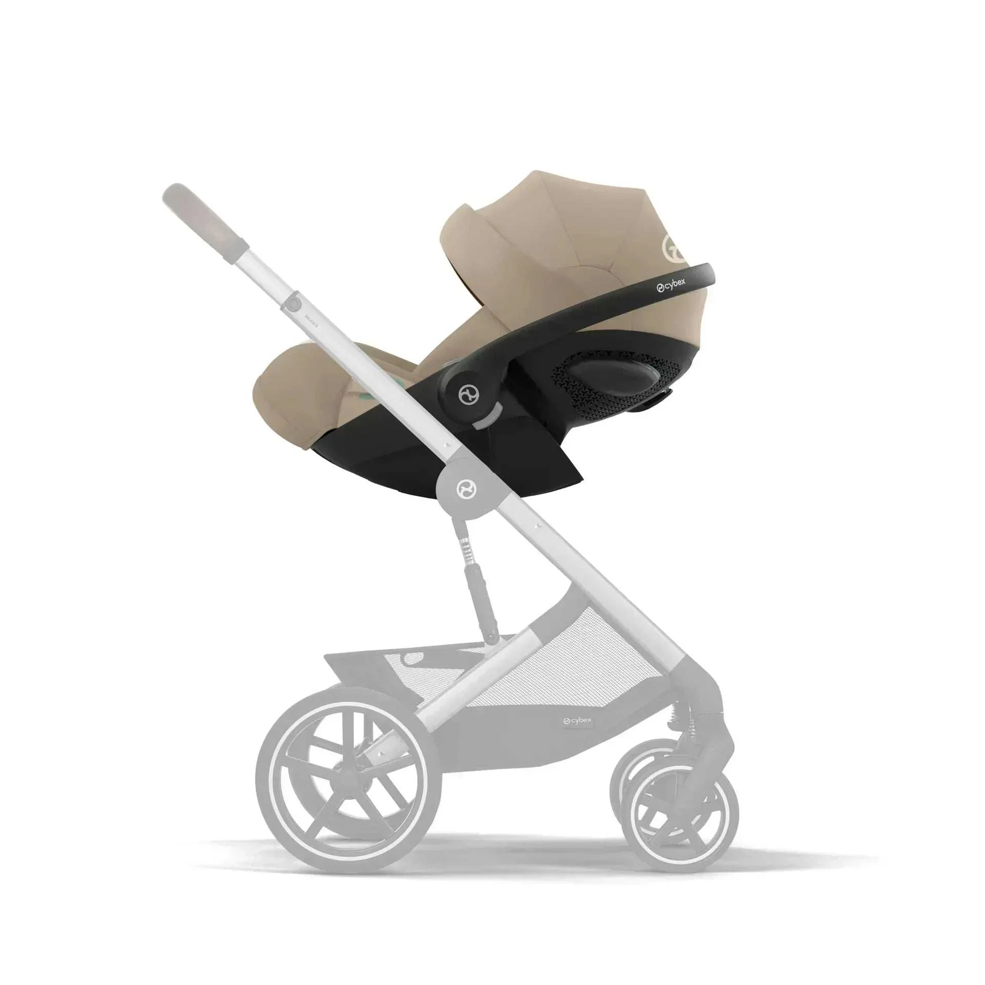 Cybex® Stroller Balios 2in1 S Lux (0-22 kg) Almond Beige (Taupe Frame) - Image 6