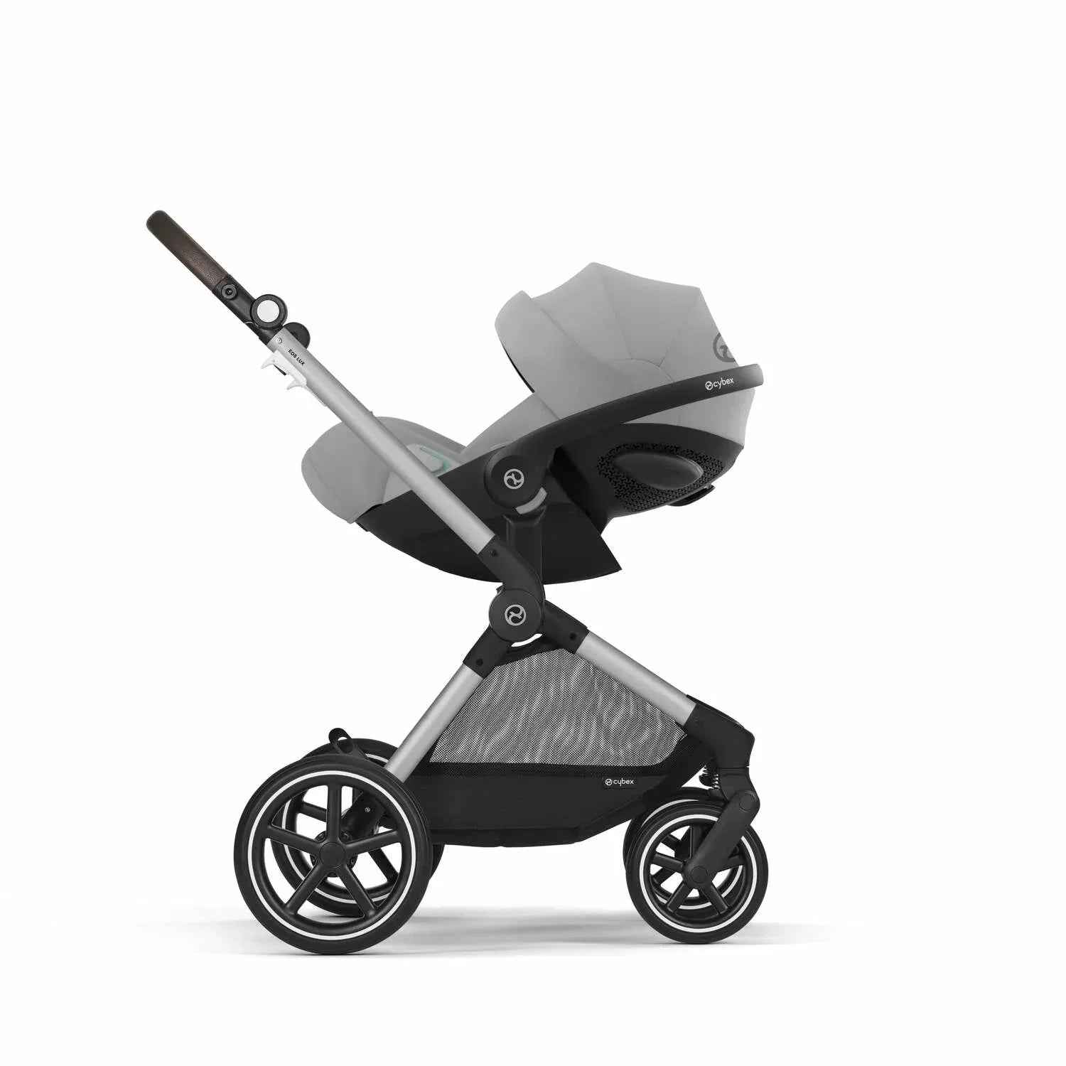Cybex® Baby Stroller 2in1 Eos™ Lux Stone Grey (Silver Frame) - Image 7