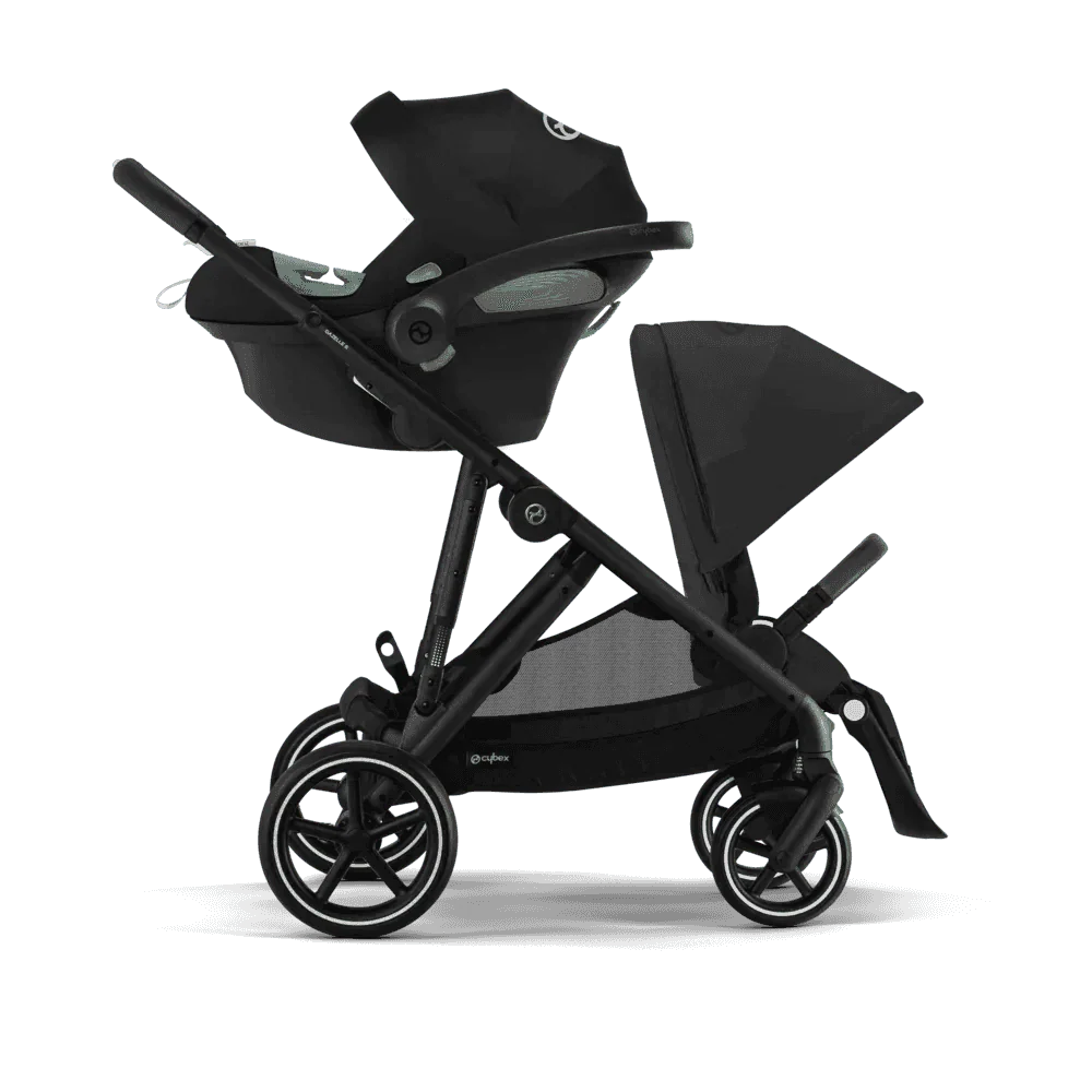 Cybex® Baby Stroller Gazelle™ S Moon Black (Black Frame) - Image 10
