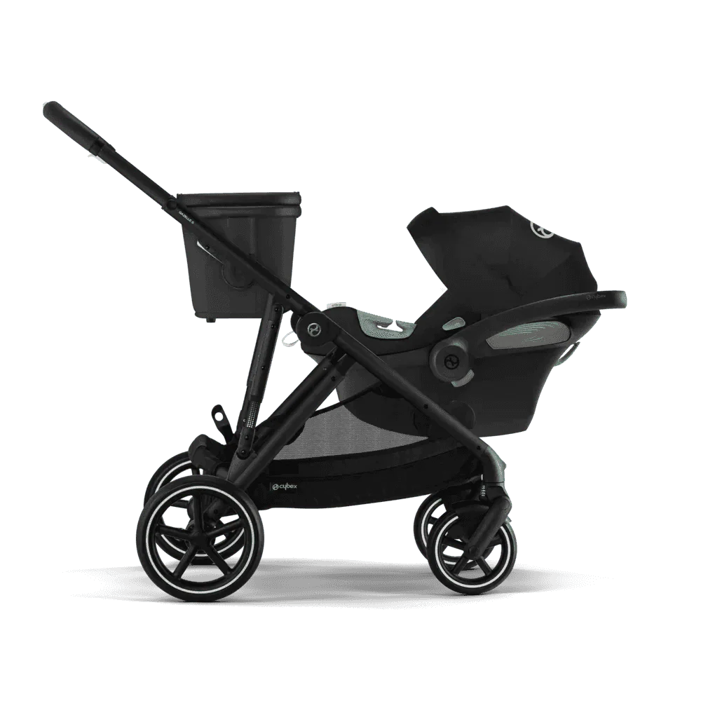 Cybex® Baby Stroller Gazelle™ S Moon Black (Black Frame) - Image 9