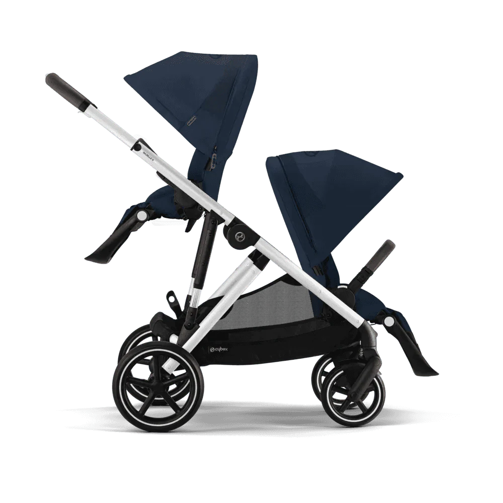 Cybex® Baby Stroller Gazelle™ S Ocean Blue (Silver Frame) - Image 34
