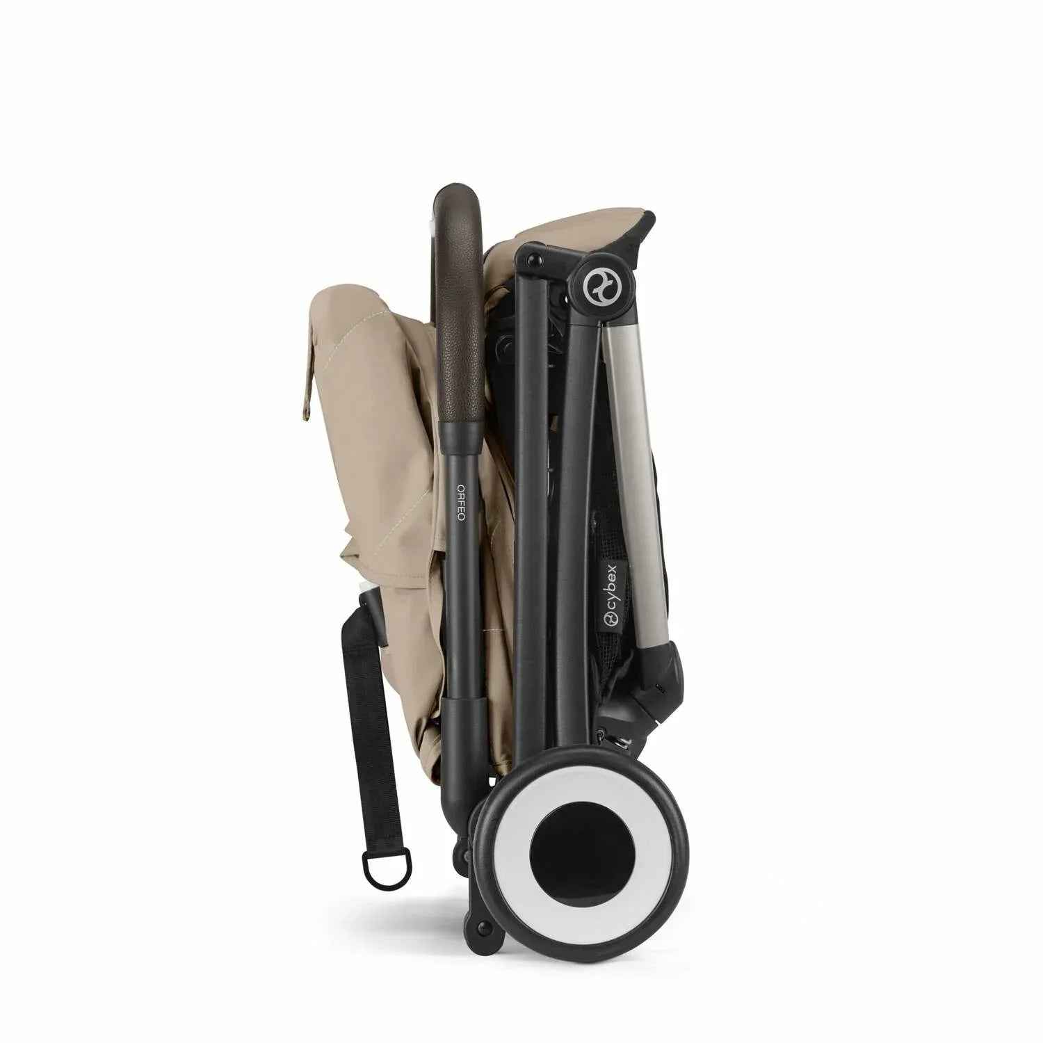 Cybex® Buggy Stroller Orfeo (0-22kg) Almond Beige (Taupe Frame) - Image 2