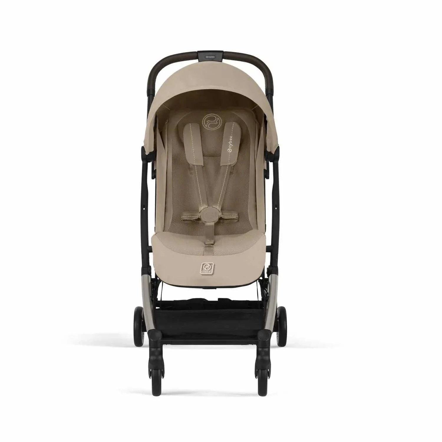 Cybex® Buggy Stroller Orfeo (0-22kg) Almond Beige (Taupe Frame) - Image 8