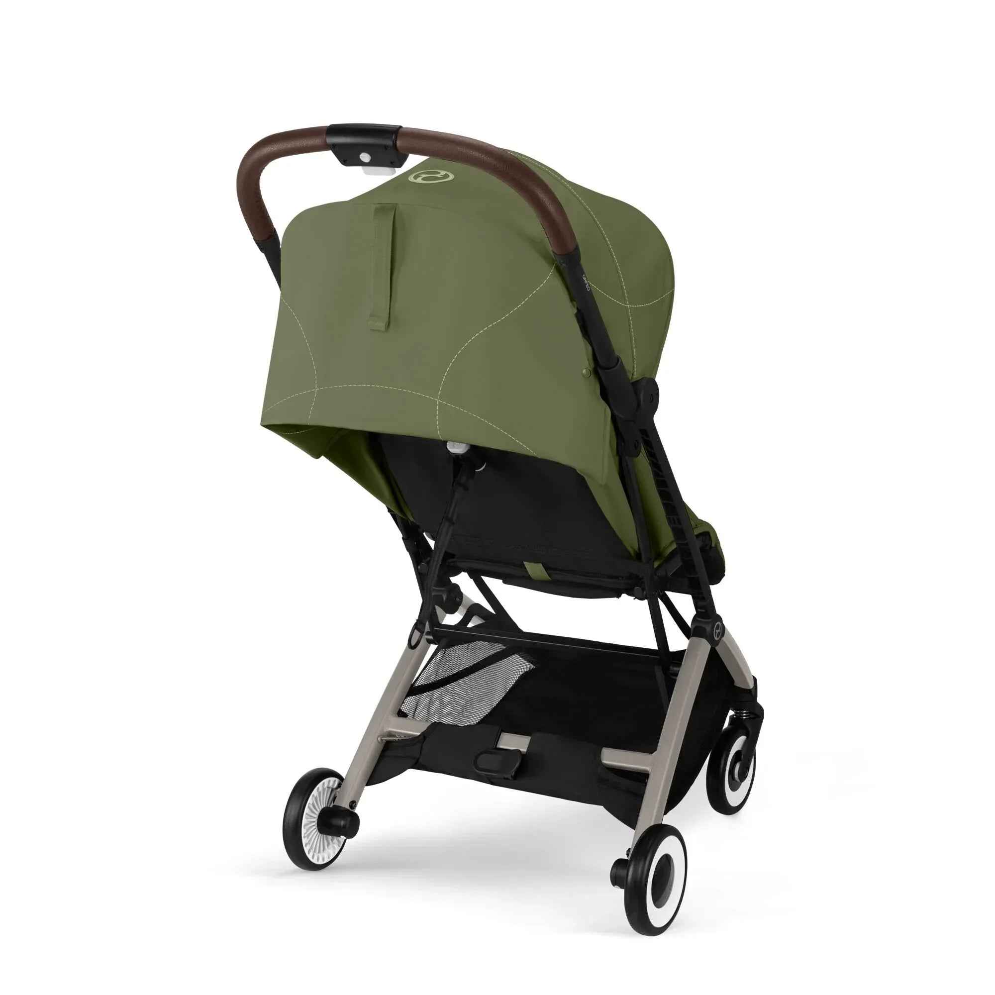 Cybex® Buggy Stroller Orfeo (0-22kg) Moss Green (Taupe Frame) - Image 5