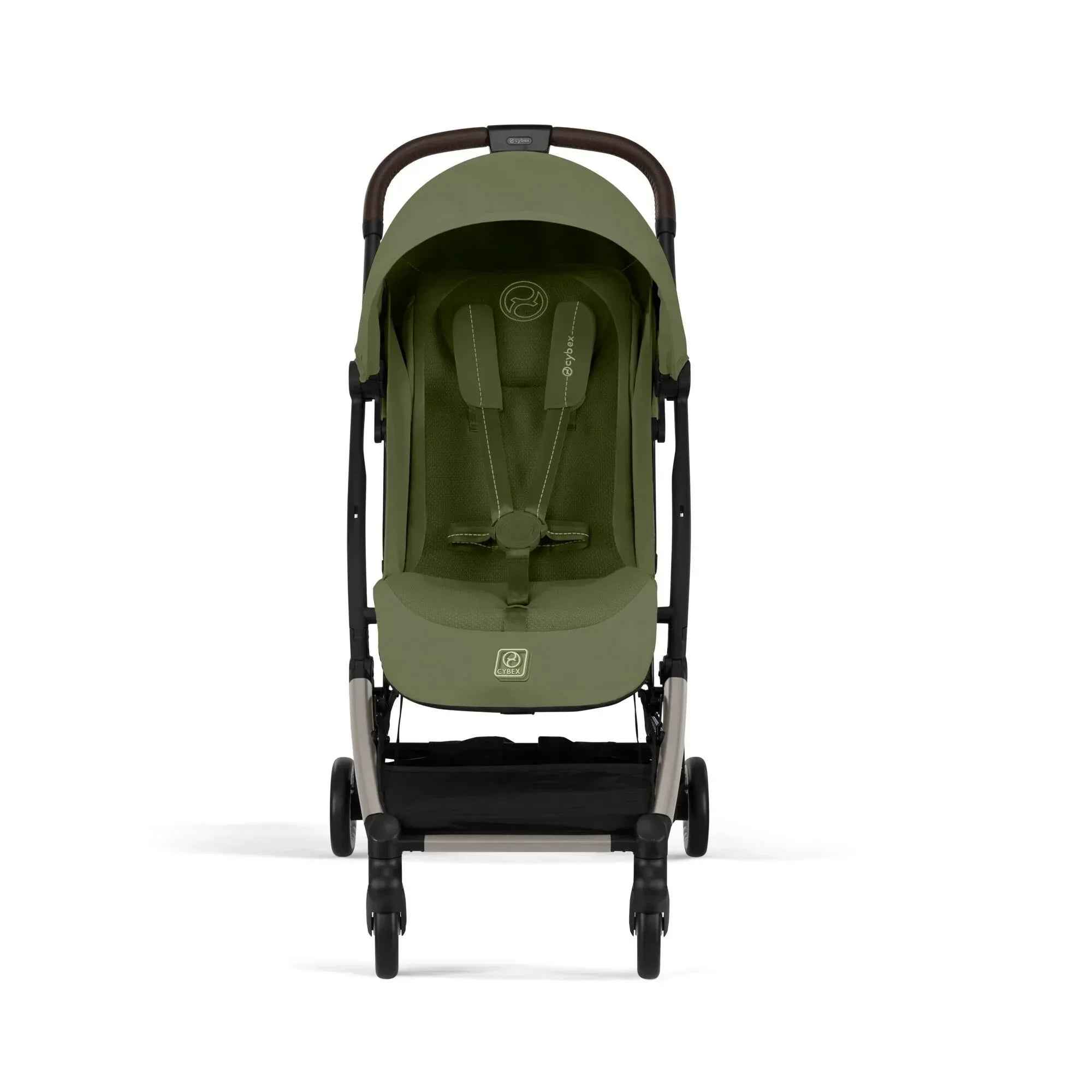 Cybex® Buggy Stroller Orfeo (0-22kg) Moss Green (Taupe Frame) - Image 8