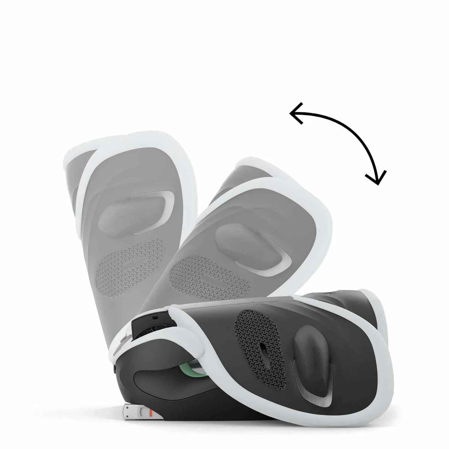 Cybex® Car Seat Solution G2 i-Fix 2/3 (100 - 150 cm) Fog Grey - Image 2