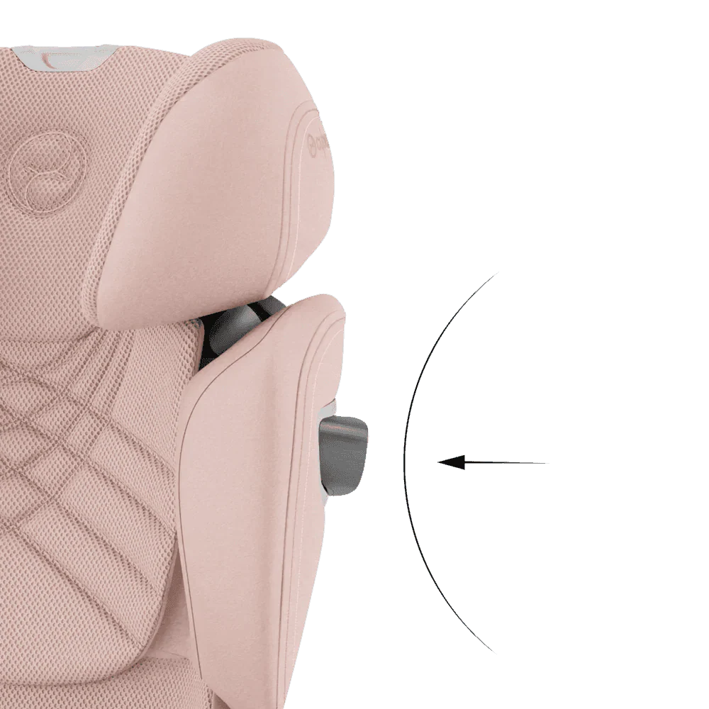 Cybex Platinum® Car Seat Solution T i-Fix 2/3 (15-36kg) PLUS Peach Pink - Image 11