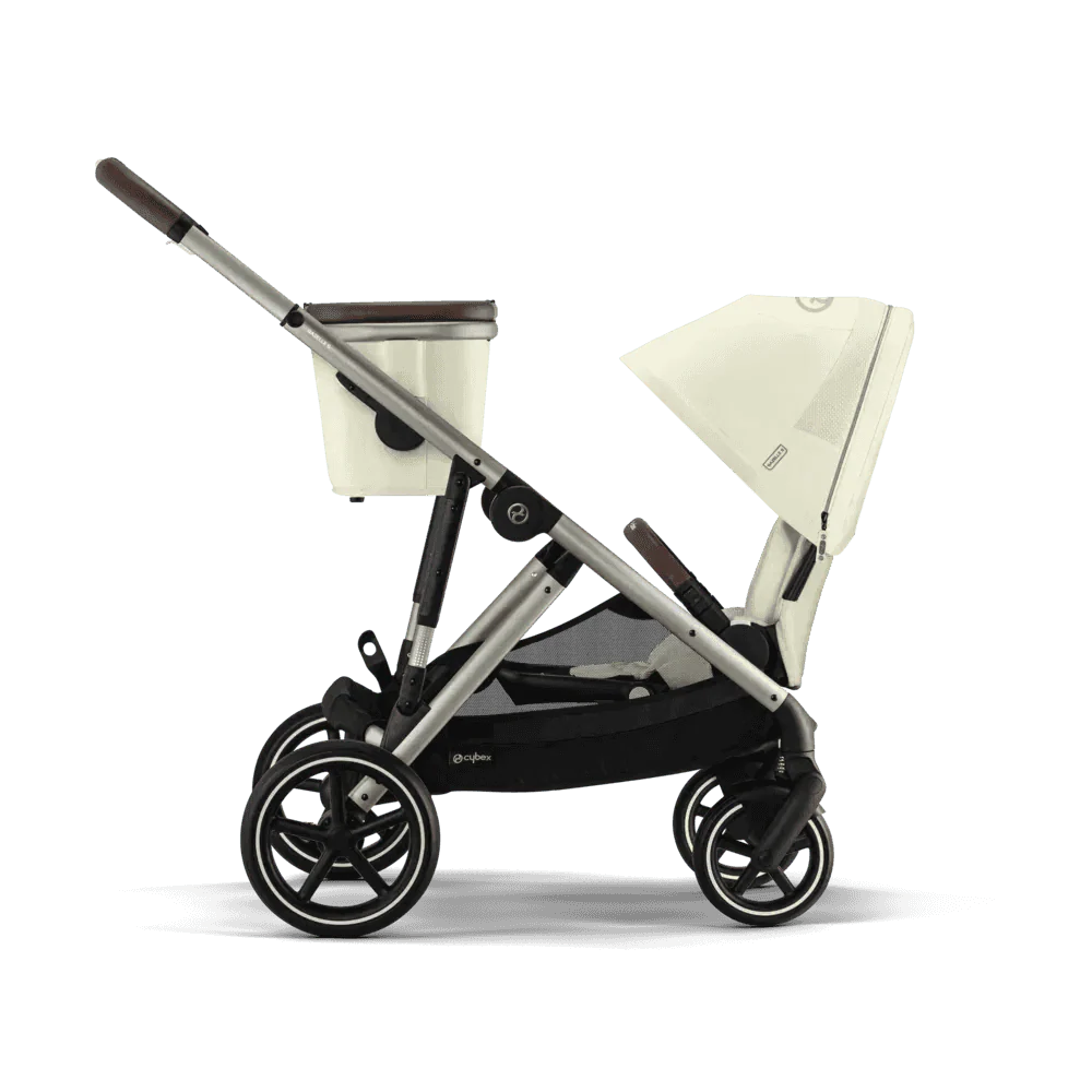 Cybex® Gazelle S 3-in-1 Stroller + Cloud G i-Size Car Seat Seashell Beige - Image 10