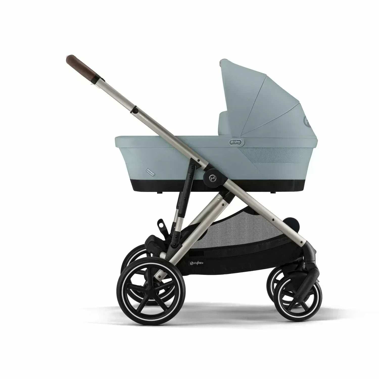 Cybex® Gazelle S 4-in-1 Stroller + Cloud G i-Size Car Seat + Isofix Base G Stormy Blue - Image 2