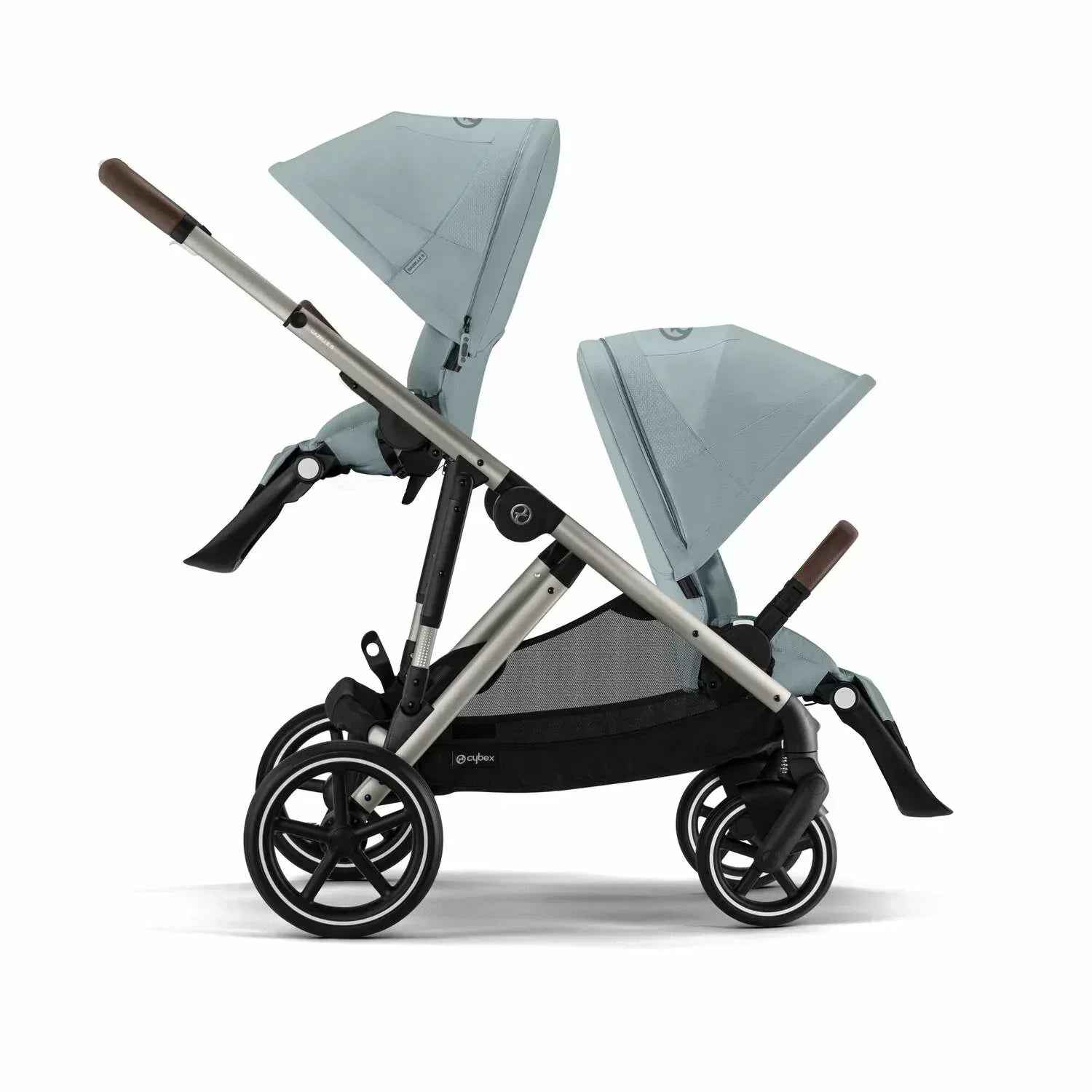 Cybex® Gazelle S 4-in-1 Stroller + Cloud G i-Size Car Seat + Isofix Base G Stormy Blue - Image 4