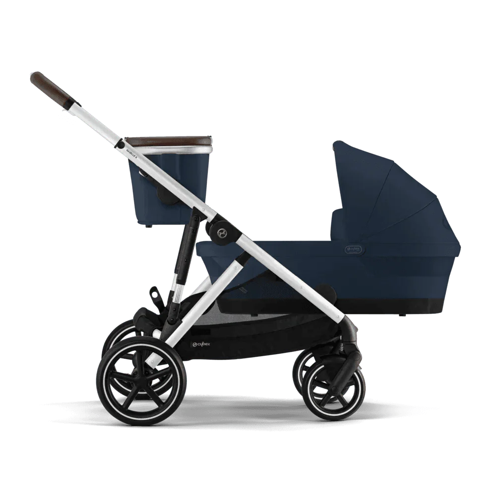 Cybex® Baby Stroller Gazelle™ S Ocean Blue (Silver Frame) - Image 29