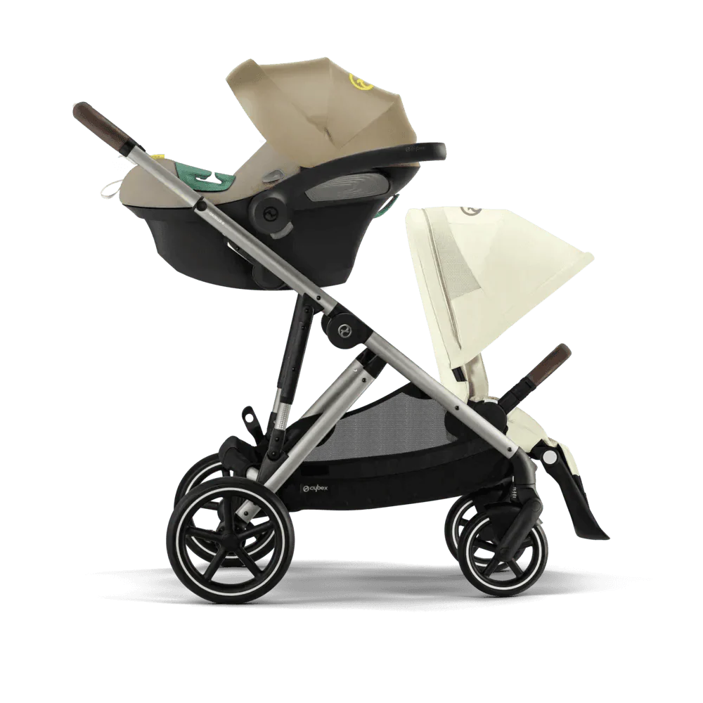 Cybex® Baby Stroller Gazelle™ S Seashell Beige (Taupe Frame) - Image 5