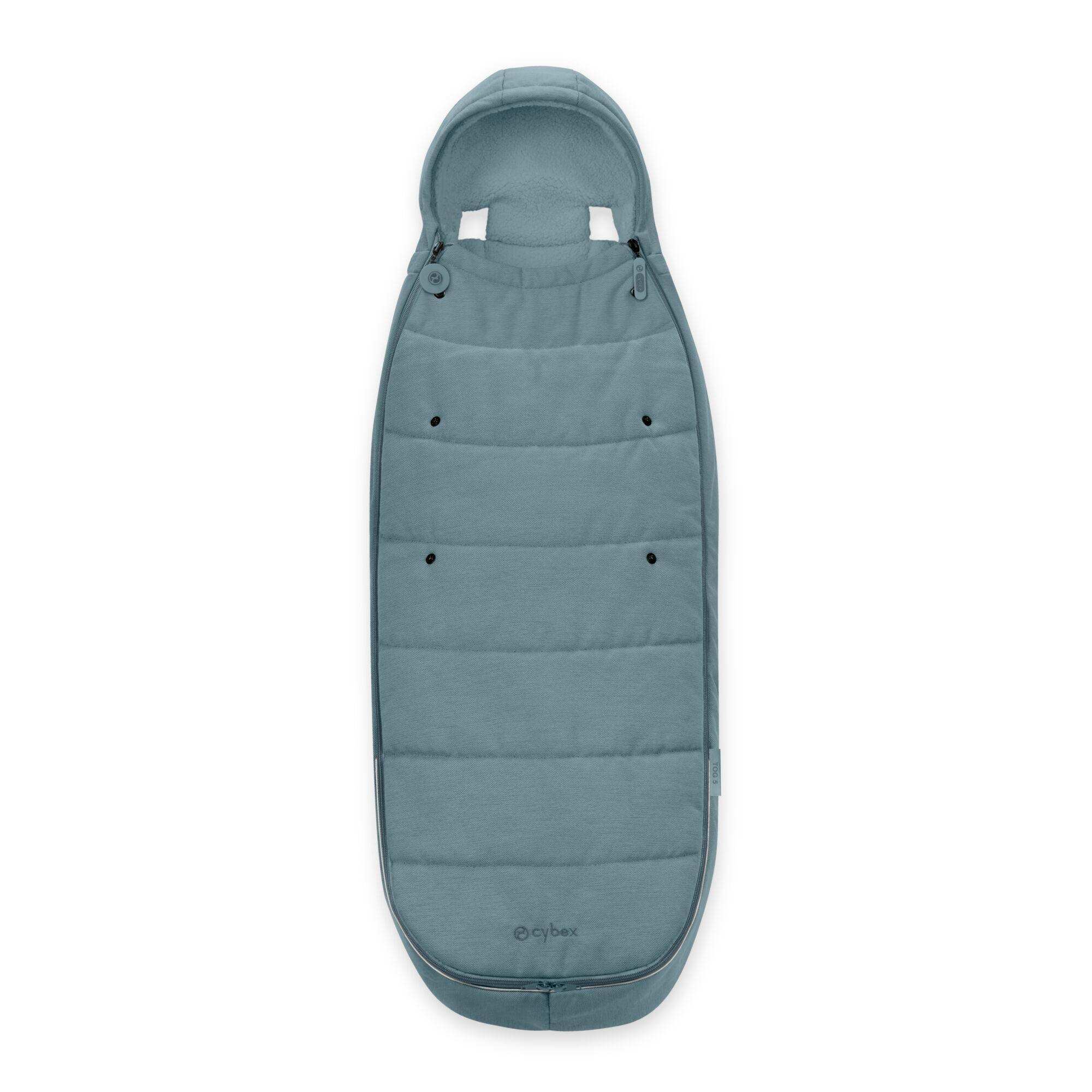 Cybex® Gold Winter Footmuff Stormy Blue - Image 3