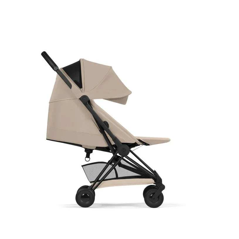 Cybex Platinum® Coya™ 2-in-1 Stroller with Foldable Carry Cot Comfort Cozy Beige | Matt Black - Image 6