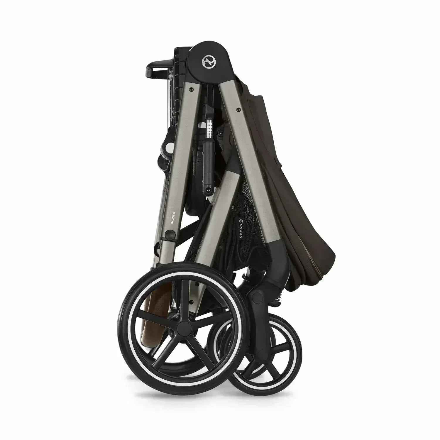 Cybex® Stroller Balios 2in1 S Lux (0-22 kg) Chocolate Brown (Taupe Frame) - Image 4