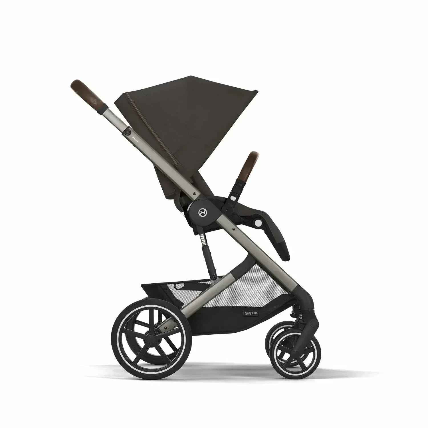 Cybex® Stroller Balios 2in1 S Lux (0-22 kg) Chocolate Brown (Taupe Frame) - Image 7