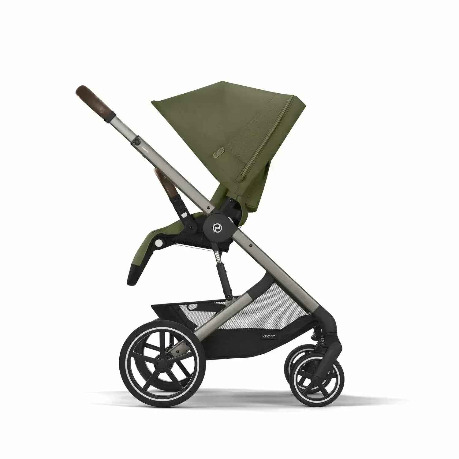 Cybex® Stroller Balios 2in1 S Lux (0-22 kg) Moss Green (Taupe Frame) - Image 5