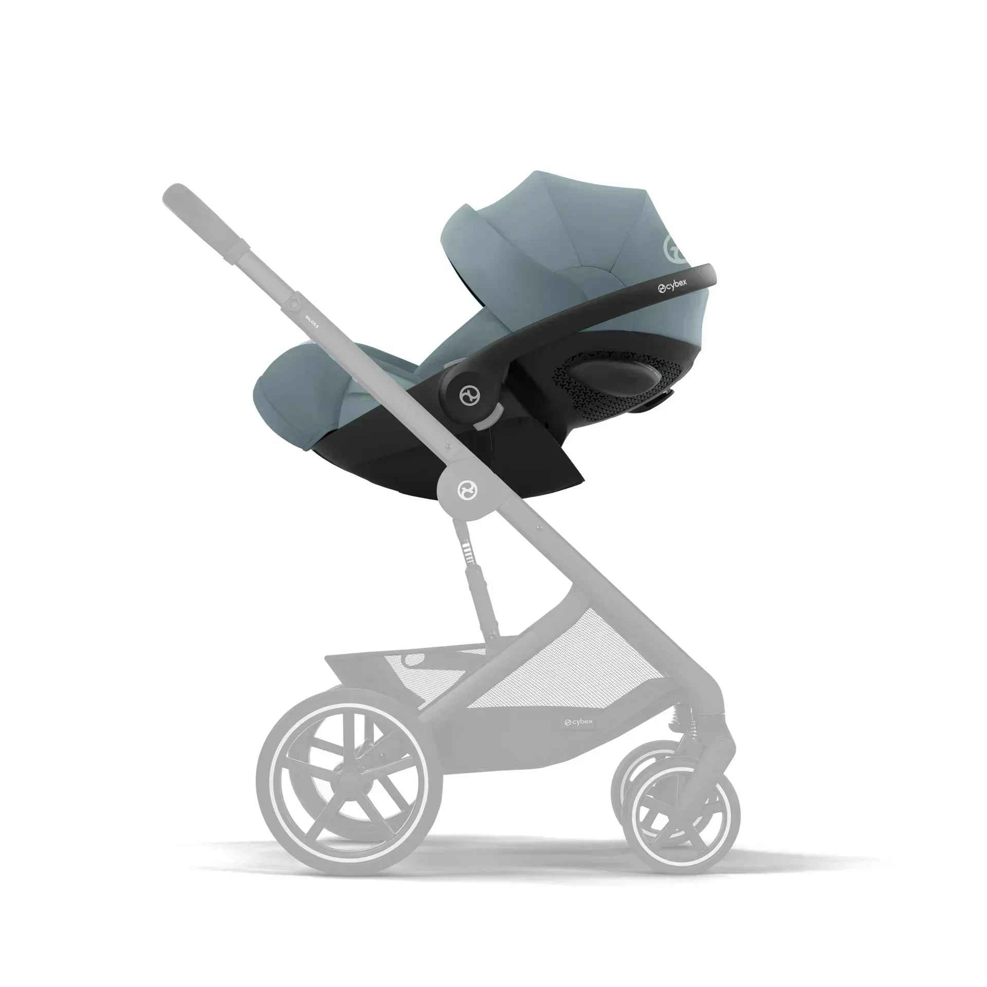 Cybex® Stroller Balios 2in1 S Lux (0-22 kg) Stormy Blue (Taupe Frame) - Image 6