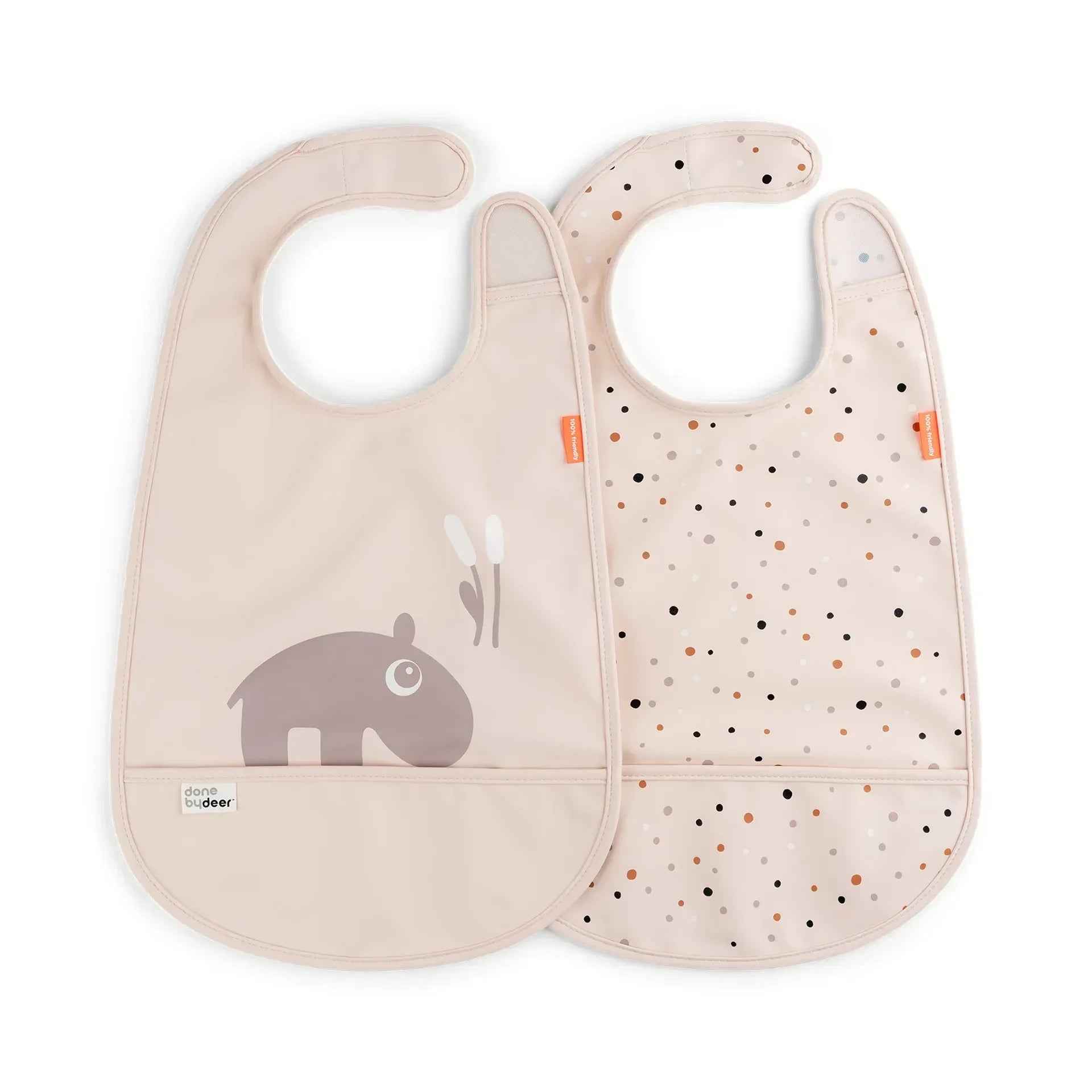 Done by Deer® Bib 2-pack Ozzo Powder