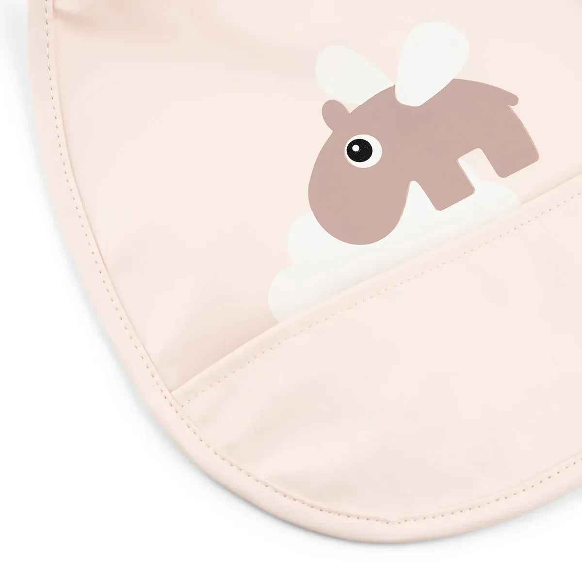 Done by Deer® Bib 2-pack Tiny pocket Happy Clouds Powder - Image 7