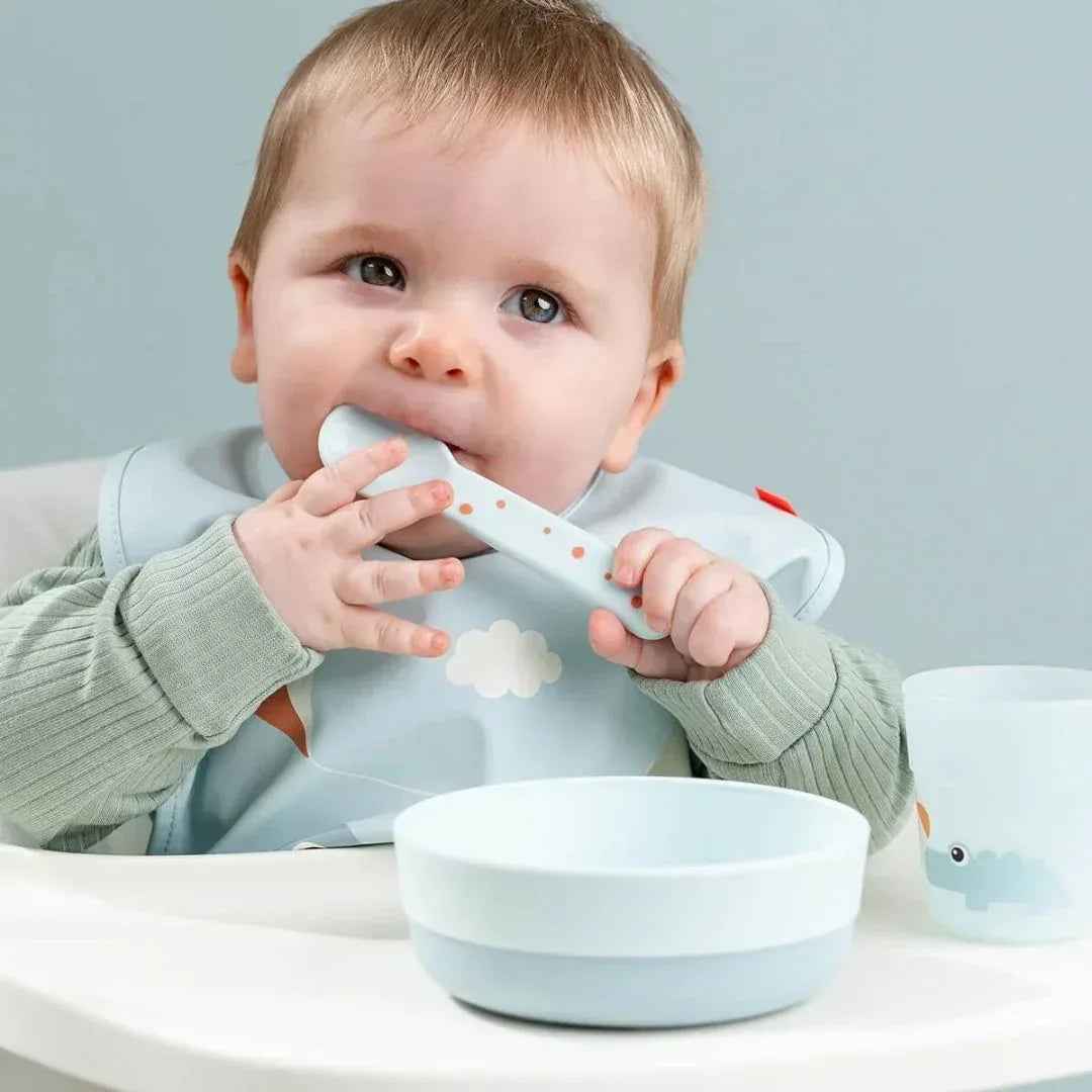 Done by Deer® Bib Playground Blue - Image 3