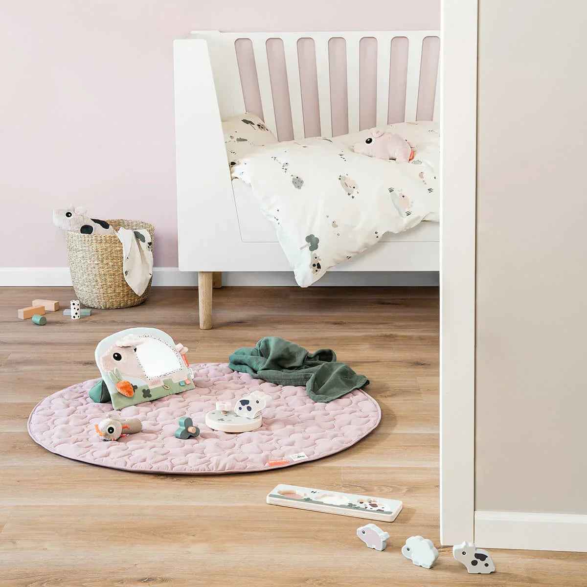 Done by Deer® Children's bedding Tiny Farm Sand 100x140 - Image 5