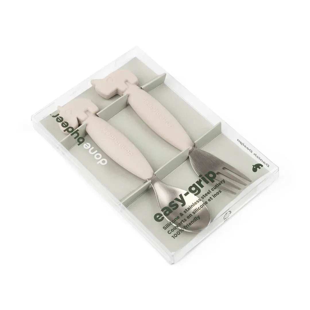 Done by Deer® Cutlery set Deer Friends Sand - Image 3