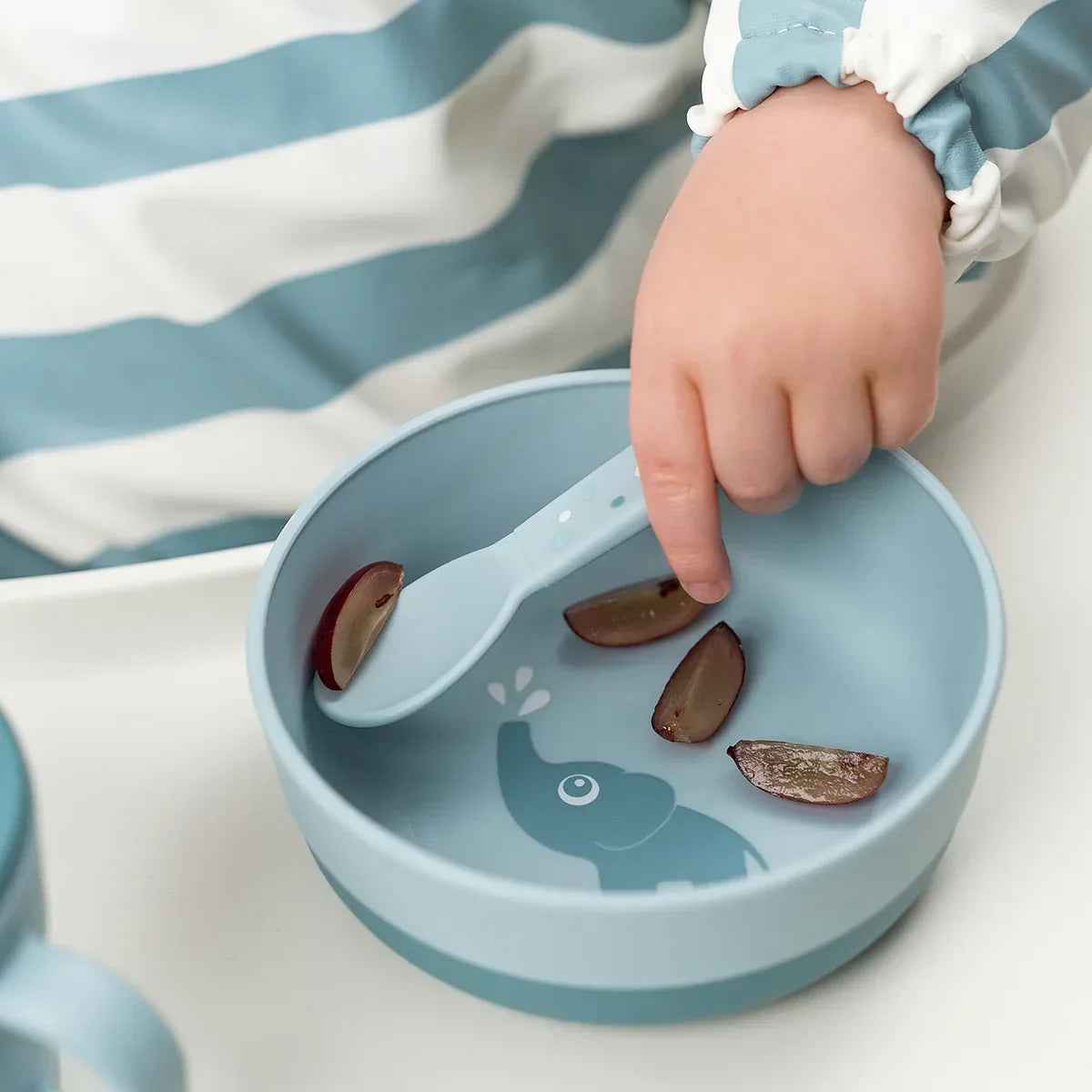 Done by Deer® Foodie Bowl Happy Clouds Powder - Image 4