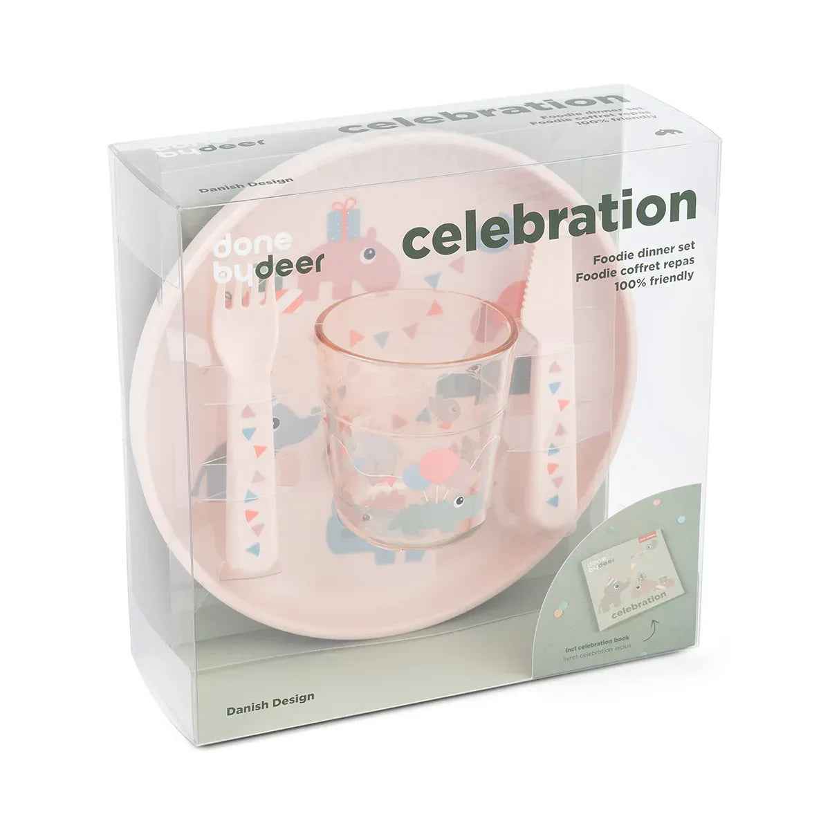 Done by Deer® Foodie dinner set Celebration Powder - Image 2