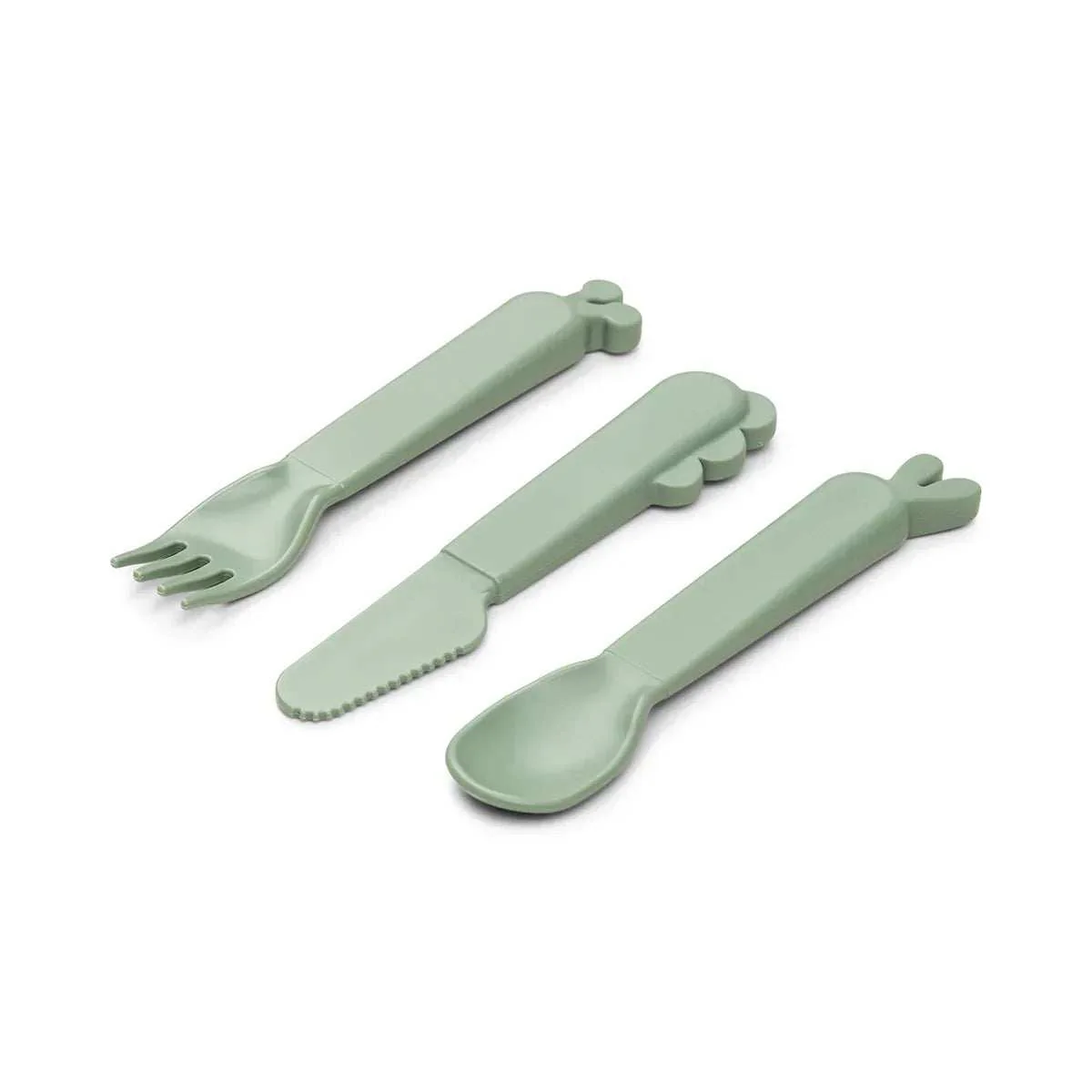 Done by Deer® Kiddish cutlery set Deer friends Green - Image 2