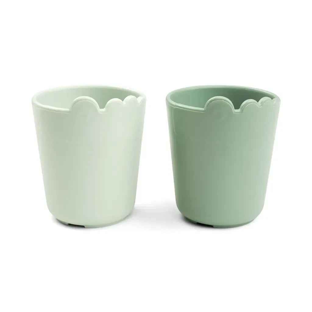 Done by Deer® Mini Mug Kiddish 2 pack Croco Green 100ml