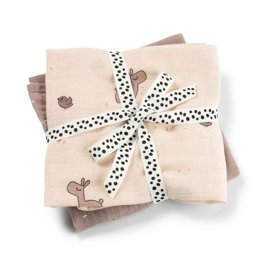 Done by Deer® Muslin Cloth Set Lalee Powder 65x65