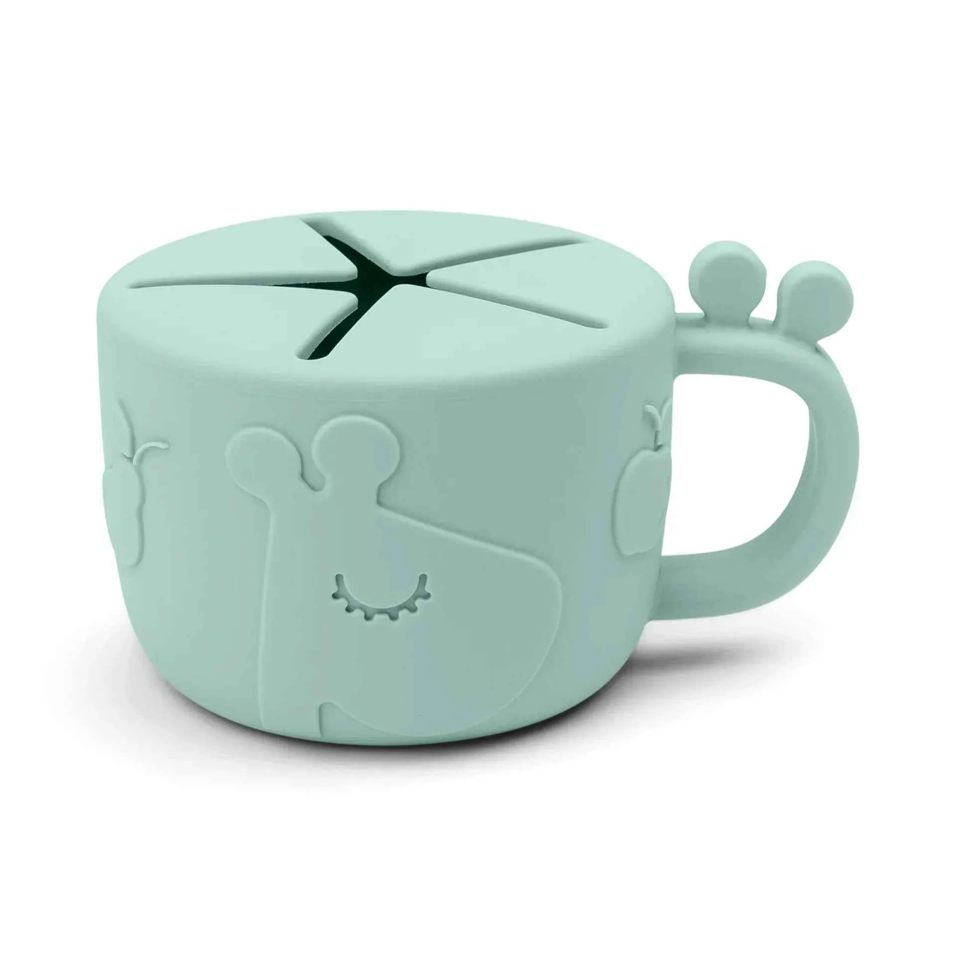 Done by Deer® Peekaboo snack cup Raffi Blue