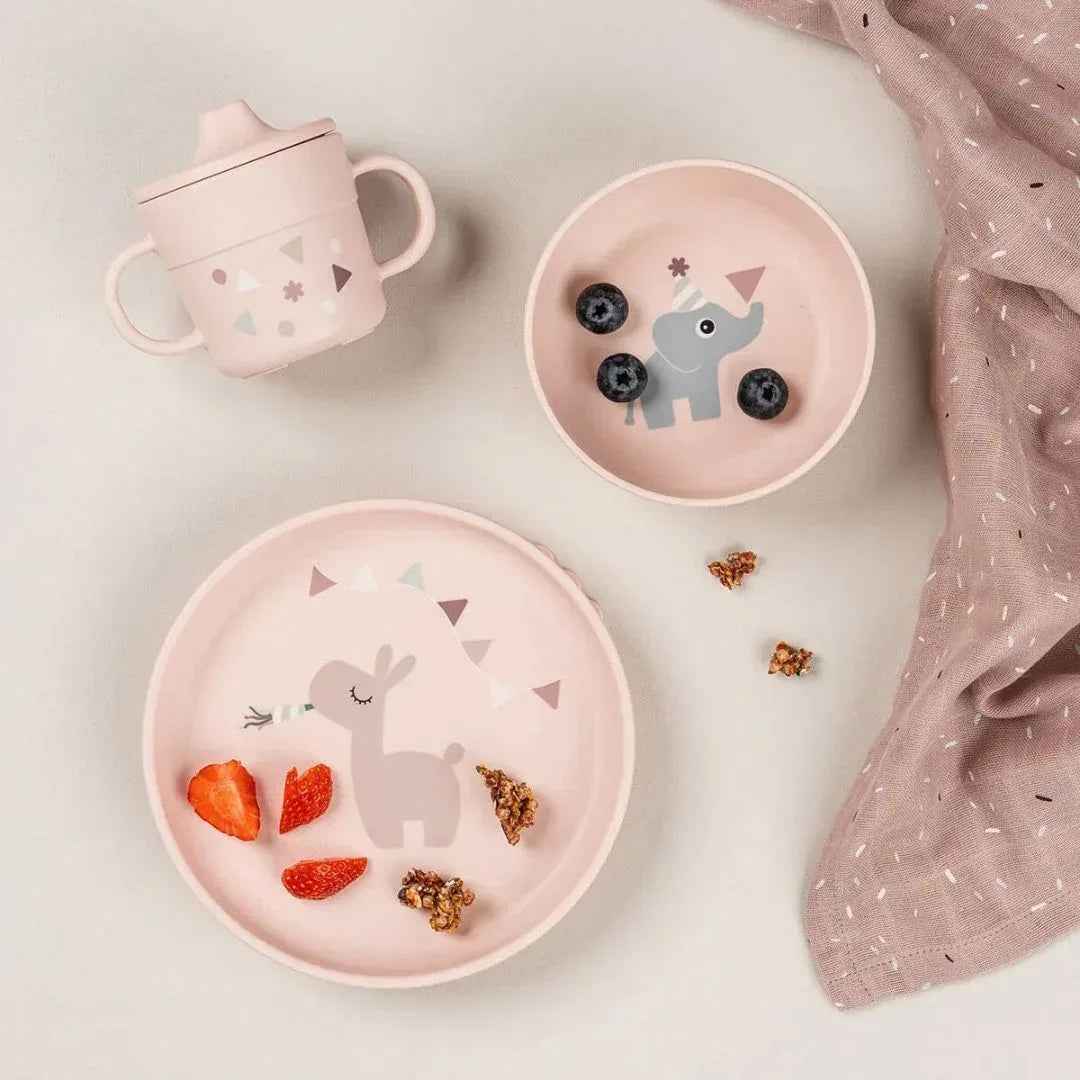 Done by Deer® Prvi jedilni set Foodie Celebration Powder - Image 4
