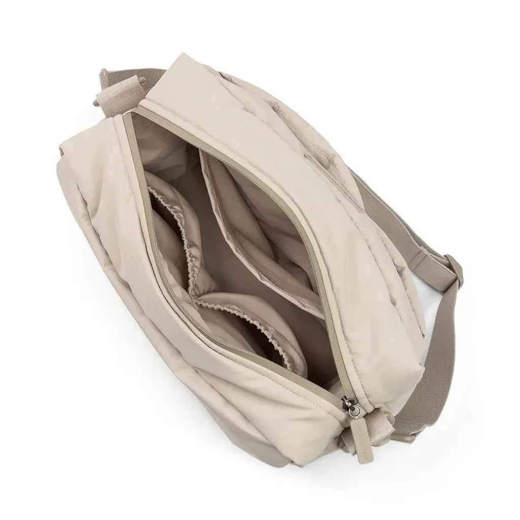 Done by Deer® Quilted stroller bag Sand - Image 4