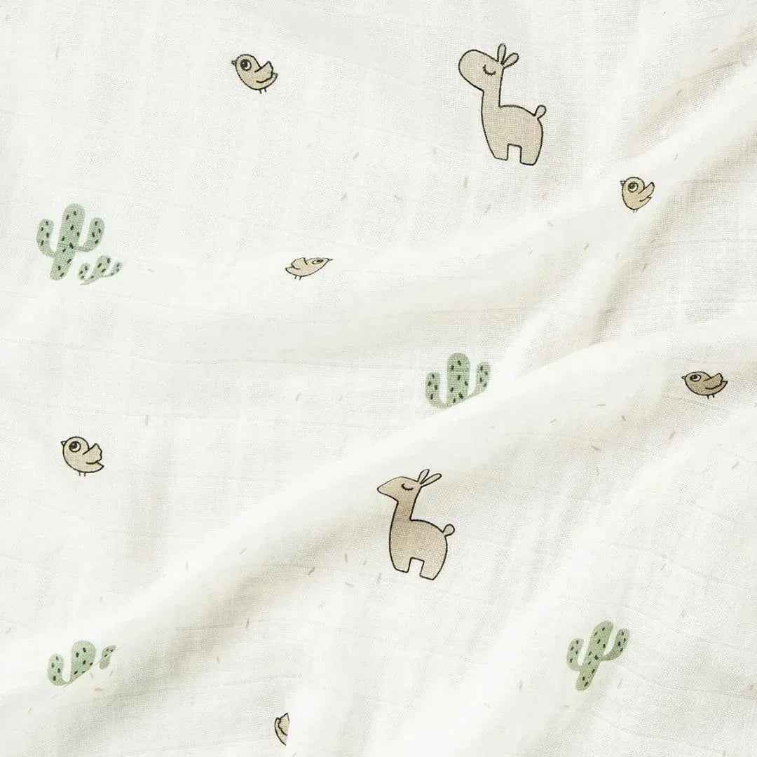 Done by Deer® Swaddle Blanket Lalee Sand 120x120 - Image 3